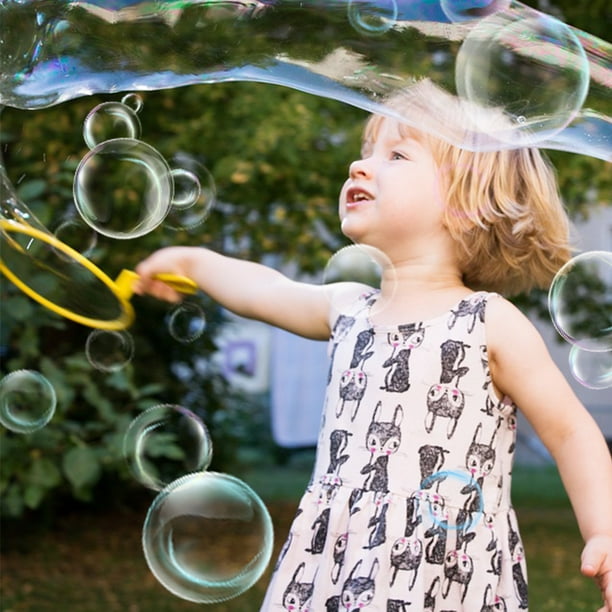 Ensemble de baguettes à bulles – Baguette à bulles amusante avec plateau,  idéal pour les jeux en plein air, les fêtes d'anniversaire et les jeux