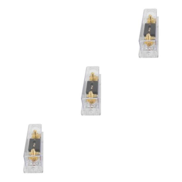 Portafusibles automotriz Scienceny alto rendimiento transparente 40A