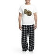 thumbnail image 5 of CafePress - Gold Norse Dragon Men's Light Pajamas - Men's Light Loose Fit Cotton Pajama Set, 5 of 7
