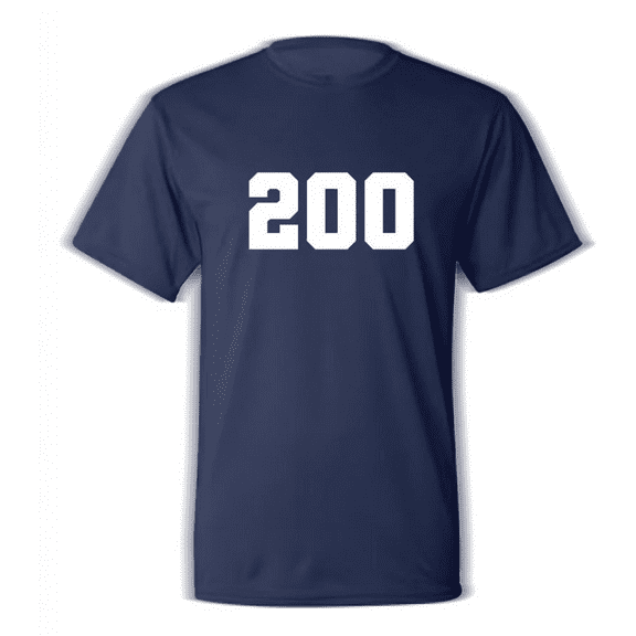 Chad Powers Merch T-Shirt – Unisex Navy Blue Crewneck Graphic Tee for TV Series Fans and Game Day Wear