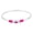 Pink, variant on Rechargeable Illuminated Pet Collar with USB Port,Features Slow,Fast and Constant Light Modes,Fits Neck Sizes for All Dogs&Cats,Waterproof LED Strip for Rainy Walk