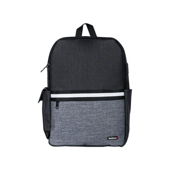 Mochila TechZone TZ21LBP01-A, para Laptops de hasta 15.6". Color Negro. TechZone TZ21LBP01-A