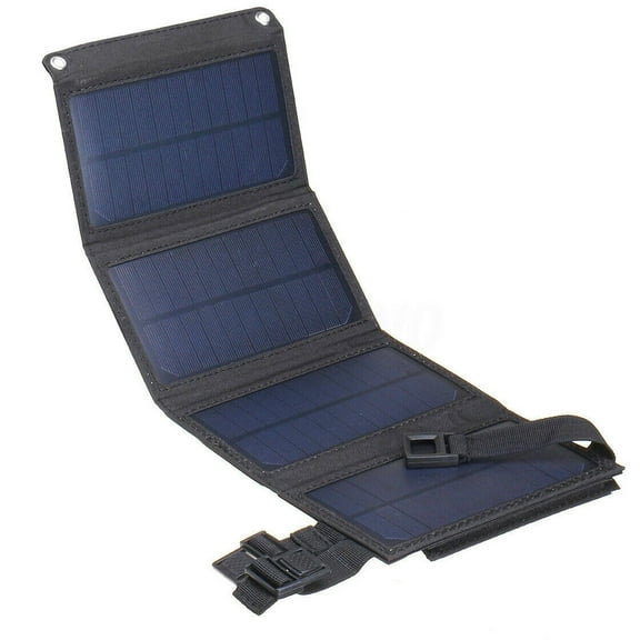 GJX Suitable for Outdoor Camping Solar Panel Solar Panel Suitable for Outdoor Camping Solar Panel Charger Black