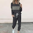 thumbnail image 2 of Kmdttou Womens Sweatshirt for Women's Christmas Print Long Sleeve Sport Pullover Tops + Pants Set on Clearance!, 2 of 7