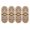 Golden, variant on YUNLIGHTS 2Pcs Invisible Cabinet Hinge Zinc Alloy Durable Small Furniture Connector for Homeowners