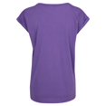 thumbnail image 2 of Build Your Brand T-Shirt à Épaules Tendues en Coton pour Femmes, 2 of 3