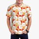 thumbnail image 1 of Fotbe Cartoon Chicken Camiseta Polo de Golf para Hombre con Estampado – Camisa Deportiva Transpirable con Cuello Abotonado-X-Large, 1 of 6