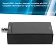 thumbnail image 1 of Professional HD Multimedia Interface to SDI Converter, HD SD Adapter with Power Supply Video Audio Splitter for Camera CCTV Black USProfessional 3G High Definition 110 240VBlack US Plug, 1 of 7