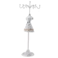 thumbnail image 4 of Earring Jewelry Holder Display Necklace Earrings Storage Polyresin Doll Stand with Detachable Bracket, 4 of 7