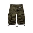 thumbnail image 2 of Cargo Shorts Pantalons Décontractés Homme Épaissir Tenue Résistance à l'Usure Épaissir Extérieur Intérieur Longue Durée Commodity Work Costume Vert 30, 2 of 7