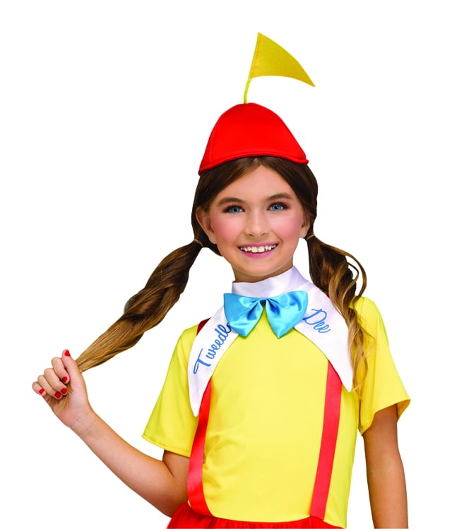 Halloween Girl's Tweedle Dee Tweedle Dum Child Costume Size Large by Fun World