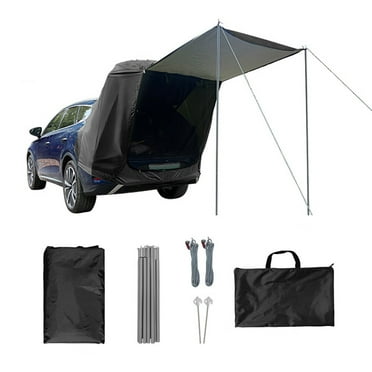 Outdoor Car Trunk Tent Camping Picnic Car Rear Tent with Canopy Car Trunk Extension Tent Sunshine-Proof Rain-Proof Car Trunk Tent