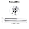 thumbnail image 2 of Toilet Paper Roll Holder, Plastic Spring Loaded Roller Rod, Silver, 2 of 6