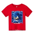 thumbnail image 3 of Camiseta de Sonic para niños, camisetas con estampado para niños, camiseta de algodón Harajuku para niños, camiseta de manga corta de verano para niñas, camisetas de dibujos animados para bebés, 3 of 5