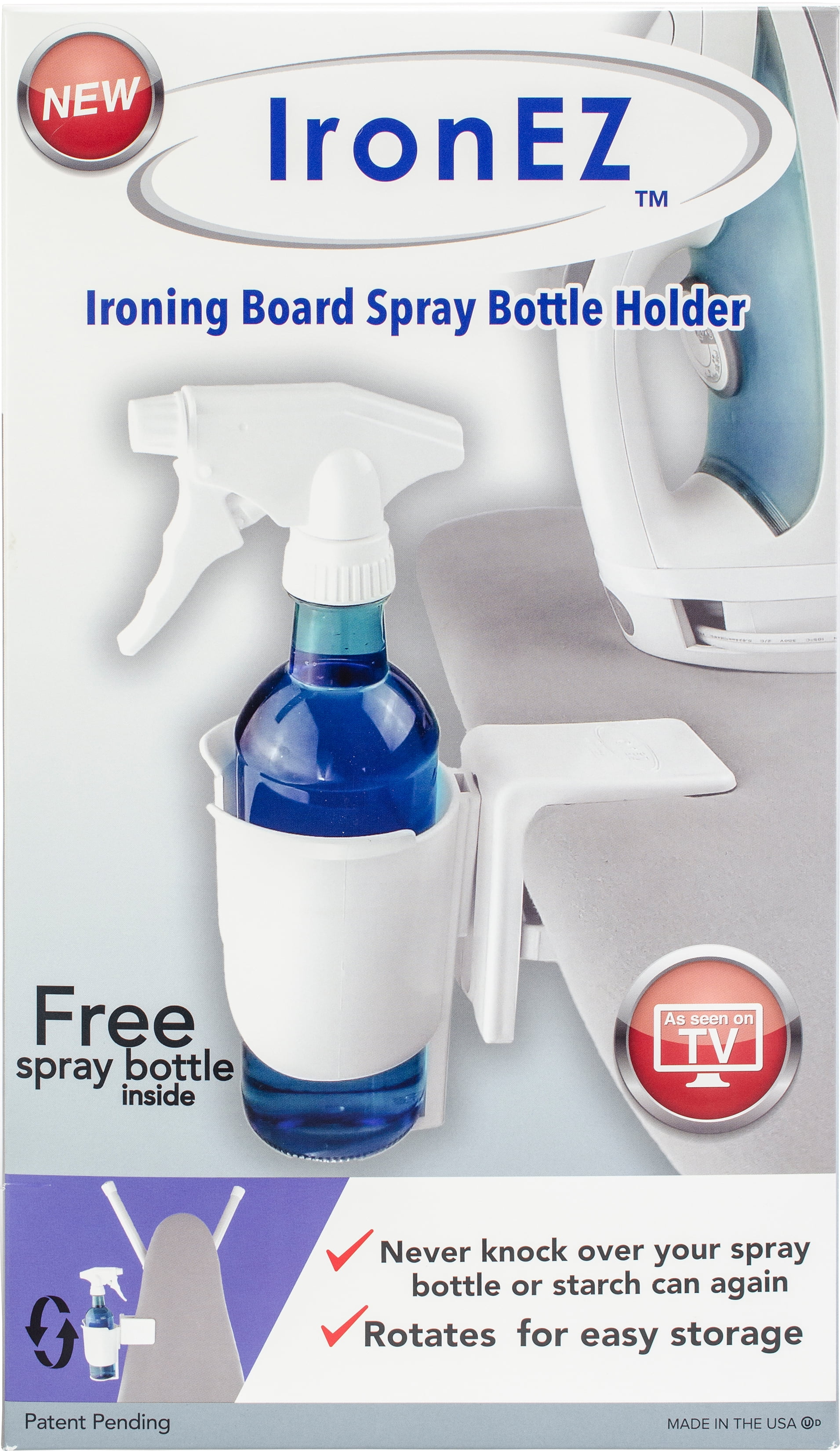 As Seen On Tv Ironez Ironing Board Spray Bottle Holder Walmart Canada