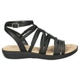 thumbnail image 2 of Easy Street Daylily Gladiator Women's Flat Sandals Color: Black Size: 8, 2 of 4