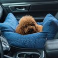 thumbnail image 3 of Portable Dog Bed Pet Car Seat Safety Chair Basket for Small Medium Warm Puppy Carrier Protector Travel Dog Beds Pet Supplies ShopWise Round, 3 of 7
