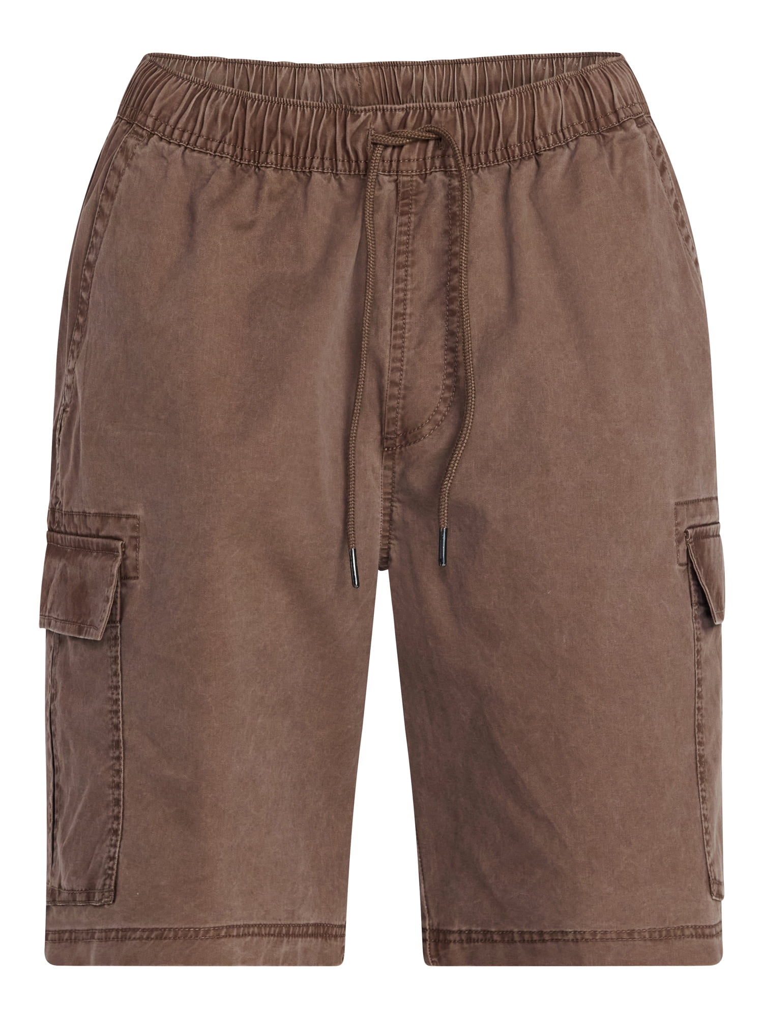 No Boundaries Twill Cargo Shorts, 10" Inseam, Men's XS-5XL