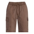 thumbnail image 5 of No Boundaries Twill Cargo Shorts, 10" Inseam, Men's XS-5XL, 5 of 5