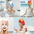 thumbnail image 6 of 2026 New Super Absorbent Hair Towel Wrap for Wet Hair, Microfiber Twist Hairs Towel Wrap for Women, Soft Bow Drying Caps, Hairs Accessories for Women, 6 of 7