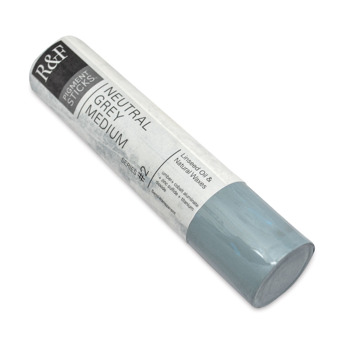 R&F Handmade Paints 222B Oil Pigment Stick 188ml Neutral Grey Medium