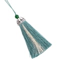 thumbnail image 1 of Cateissary Borla llavero ligero colgante colgante exquisito duradero llavero encantador Retro llaves anillo Auto accesorios bolsa Artesanía Verde, 1 of 6