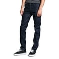 thumbnail image 2 of Victorious Men's Skinny Slim Fit Stretch Raw Denim Jeans - Multiple Colors & Sizes, 2 of 6