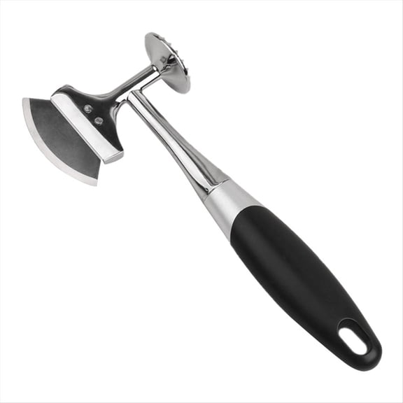 Double-Sided Bone Chopping Meat Hammer Multifunctional Household Commercial Kitchen Meat Floss Hammer,1 * Axe Double Sided Meat Hammer