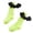 czb# Yellow562, variant on Toddler Girls Crew Socks Solid Color Cotton Seamless Sofi Non- Tube Slouch Socks Stockings Cute Wings Shap Fashionable Breathable Summer Party Stylish Comfortable Footwear,Yellow,One Size