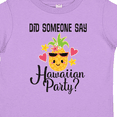 thumbnail image 4 of Inktastic Hawaiian Party Pineapple Girls Toddler T-Shirt, 4 of 5