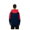 thumbnail image 5 of Men's New Era  Navy Houston Texans Combine Authentic Color Block Raglan Pullover Hoodie, 5 of 5