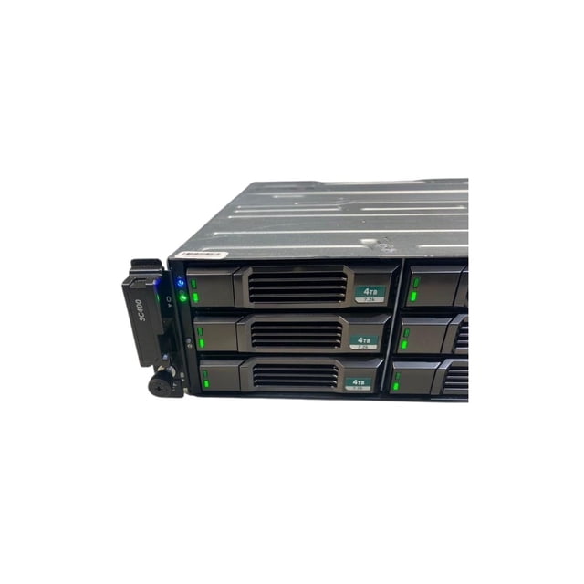 Dell EMC SC400 Reacondicionado, Storage Expansion 2U, 12 Bahías 5x10TB, sistema de almacenamiento empresarial de 50TB con discos SAS, diseñado para redes de servidores tipo SAN en centros de datos