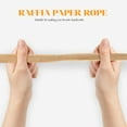 thumbnail image 5 of ifundom Natural Beige Raffia Paper Cord for Crafts, Wrapping, Packaging, Floral Arrangements and Home Decor Projects, 5 of 6