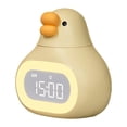 thumbnail image 1 of Reloj despertador digital Goose, reloj despertador de noche, brillo ajustable, despertador para niños. Amarillo, 1 of 9