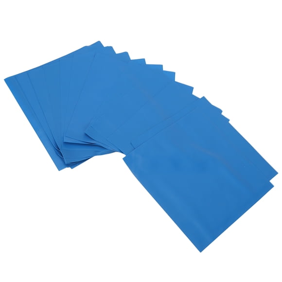 Barrière d'Isolement Hygiénique Sans Poudre, Non Parfumée, 36 Feuilles, pour Barrage Dentaire Intelligent, Bleu