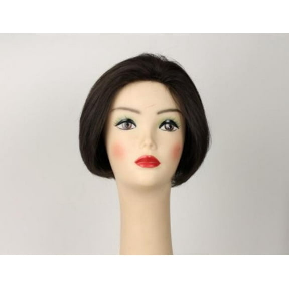 European Human Hair Freeda Wig Dark Brown Dorothy Size Medium