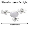 thumbnail image 3 of Bfogop Ceiling Fans with Lights,Ceiling Fan with LED Light, Remote Control, and Speed Wind Adjustment,Modern Ceiling Fan with Light for Bedroom,Kitchen,Living Room, 3 of 9
