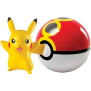 TOMY Pokemon Clip N Carry Poke Ball Pikachu and Repeat Ball