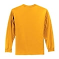thumbnail image 6 of Port & Company - Long Sleeve Essential T-Shirt, PC61LS, Gold, S, 6 of 6