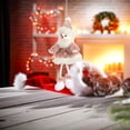 thumbnail image 3 of Adornos de Navidad Elk Angel Peluche Decoración para El Hogar Decoraciones de Monigote de nieve Zulema Colgante de felpa, 3 of 7