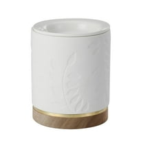 Better Homes & Gardens Wrm Bot Leaves Wax Warmer, White, Modern Style