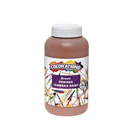 UPC: 0191487014458 | Colorations Powder Tempera  Brown – 1 lb.