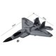 thumbnail image 5 of 2Ch Fx622 Avión Drone Juguetes al aire libre Rtf Modelo Epp, 5 of 9