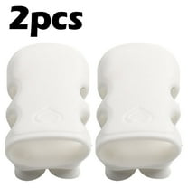 2XMovable Shower Head Holder with Suction Cup Adjustable Bathroom Hooks Silicone