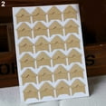 thumbnail image 3 of Essen 120Pcs Self-Adhesive Photo Frame Corner Sticker Craft Scrapbook Album Decor, 3 of 5