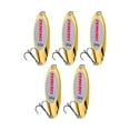 thumbnail image 3 of Cucharas de Pesca kusrkot de fundición larga para cebos de Jigging de gran distancia Oro 32g, 3 of 8