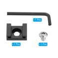 thumbnail image 3 of Unique Bargains Cold Shoe Mount Adapter with 1/4' Thread Cold Shoe Bracket for DSLR Camera, Black, 3 of 5
