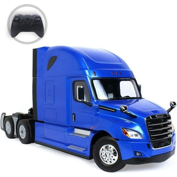Diecast Masters 1/16 Radio Control Freightliner Cascadia Truck With Raised Roof Sleeper Cab Transport Series 27006