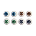 thumbnail image 2 of 8 piezas de ojos de plástico realistas para bricoje, reparación, arte, accesorios para manualidades, suministros para bricoje CUTICAT Ojos de muñeca para manualidades, 2 of 7
