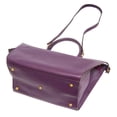 thumbnail image 2 of Pre-Owned Longchamp Le Pliage Heritage 1207813645 Women's Leather Shoulder Bag,Tote Bag Purple, 2 of 19